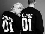 Bonnie & Clyde n°1 Couple Sweatshirts