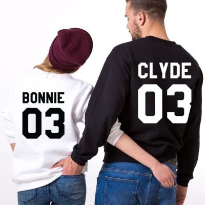 Bonnie & Clyde n°3 Couple Sweatshirts