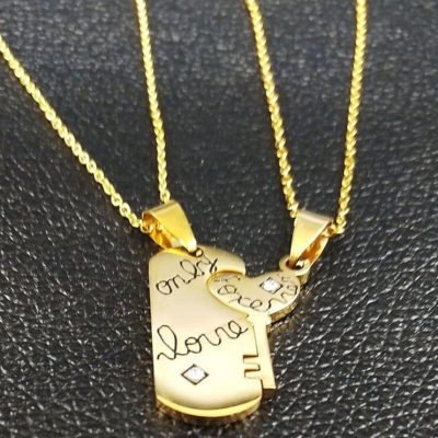 Boyfriend and Girlfriend Necklaces