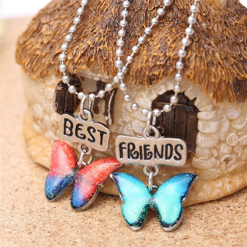 Butterfly Best Friend Necklaces