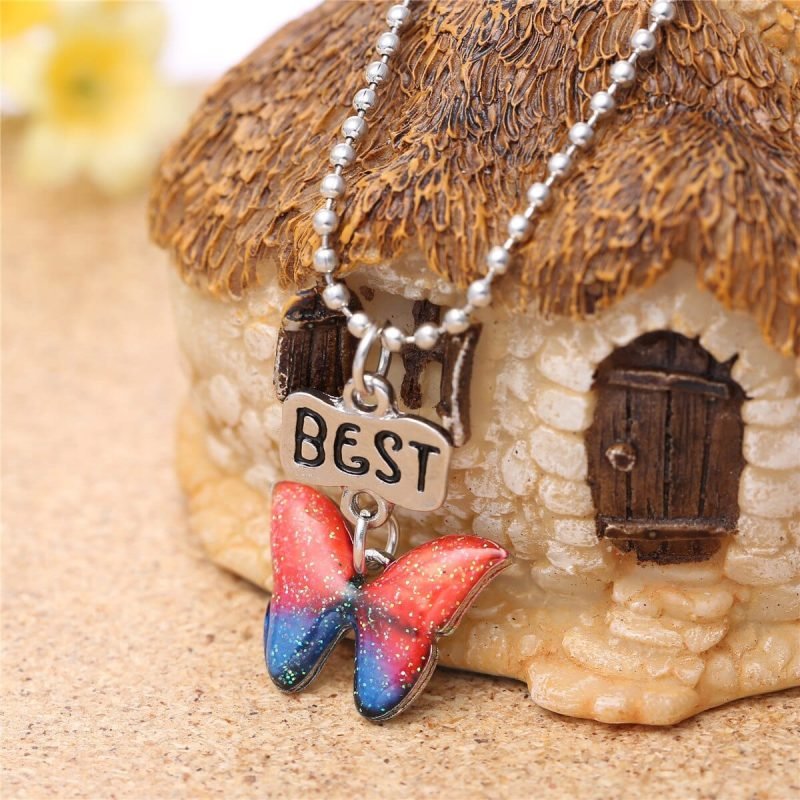 Butterfly Best Friend Necklaces