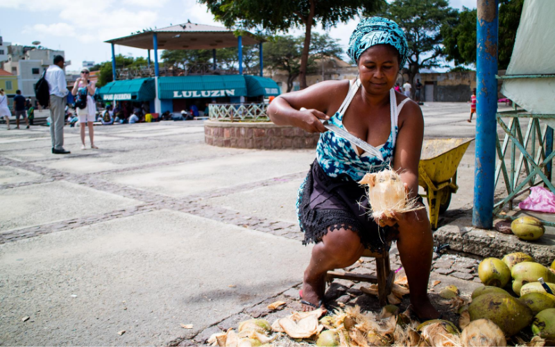 cape verde woman excursion couple