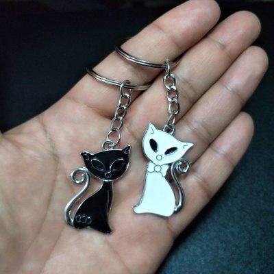 Cat Best Friend Keychain