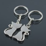 Cat Best Friend Keychain