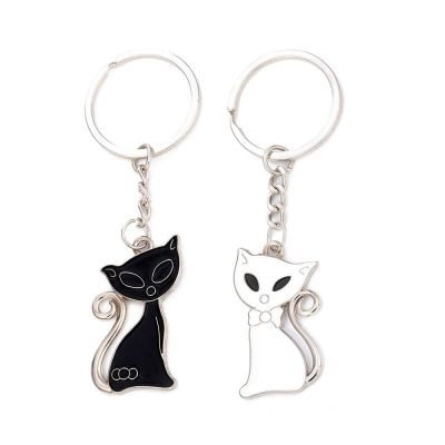 Cat Friendship Keychain