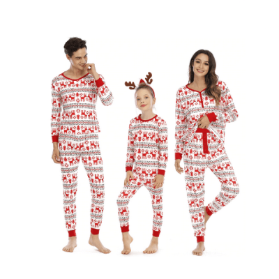 Christmas Family Red Pajamas Set