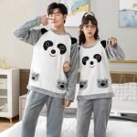 Couple Panda Pajamas