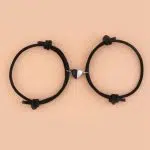 Couples Heart Magnetic Bracelets