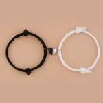 Couples Heart Magnetic Bracelets