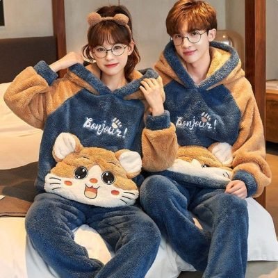 Couples Winter Pajamas