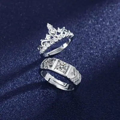 Crown Couple Rings