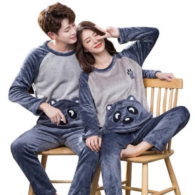 Cute Couple Bear Pajamas