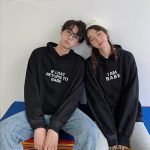 Cute Oversized Couple Hoodies