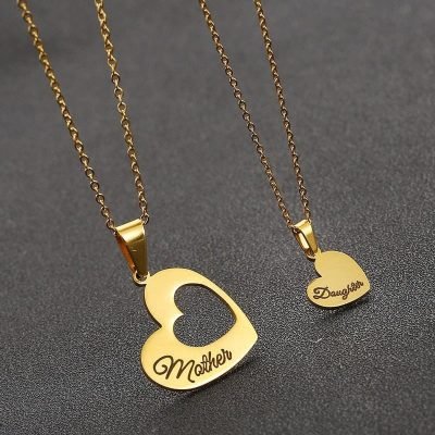 Daughter and Mom Necklaces