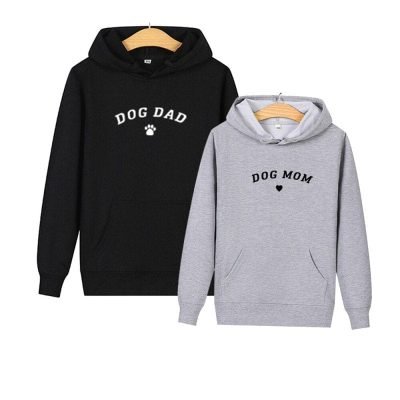 Dog Dad & Dog Mom Couple Hoodies