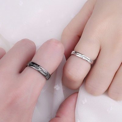 Ecg Ring Sets for Couples