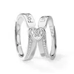 Forever Couple Heart Ring