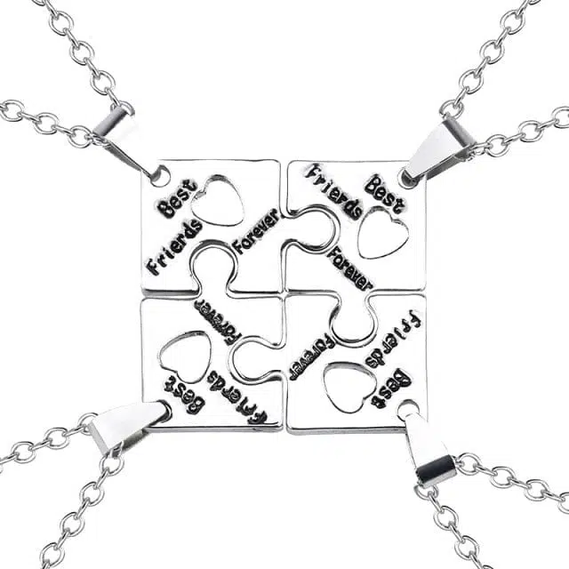 Friendship Necklaces for 4