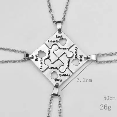Friendship Necklaces for 4