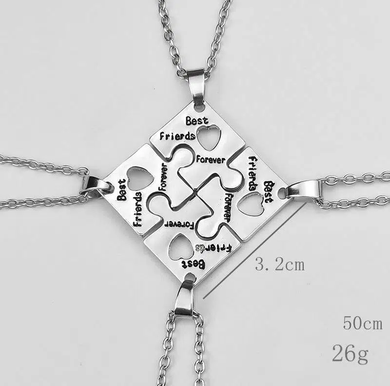 Friendship Necklaces for 4