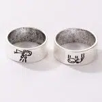 Funny Couple Ring