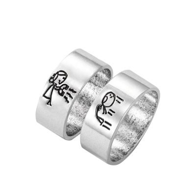 Funny Couple Ring