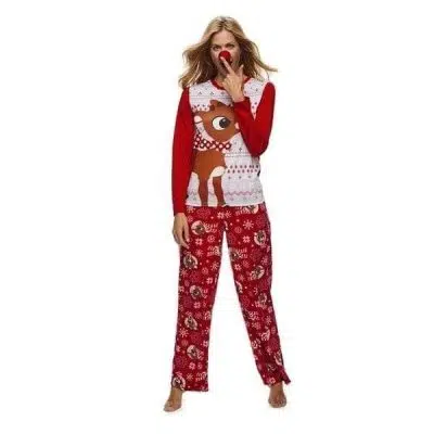 Funny Matching Family Christmas Pajamas
