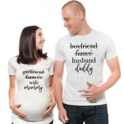 Future Daddy & Mommy T-shirts