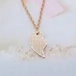 Half Heart Sister Necklace
