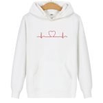 Hearbeat Hoodies for Couples