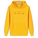 Hearbeat Hoodies for Couples