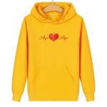 Hearbeat Hoodies for Couples