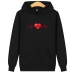 Hearbeat Hoodies for Couples