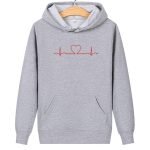 Hearbeat Hoodies for Couples