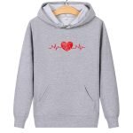 Hearbeat Hoodies for Couples