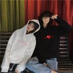 Hearbeat Hoodies for Couples