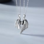 Heart Wing Couple Necklace