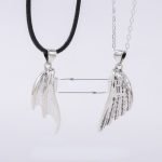 Heart Wing Couple Necklace