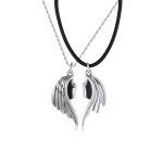 Heart Wing Couple Necklace