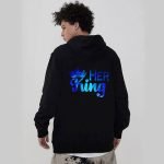 Her King & His Queen Couple Hoodies