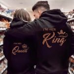 Her King & His Queen Couple Hoodies