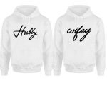 Hubby & Wifey Couples Hoodies