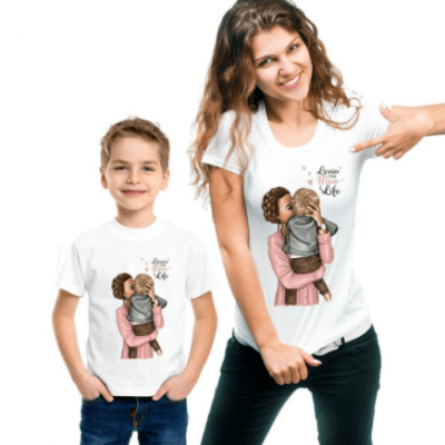 Hug Mommy and Me Shirts