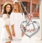 I Love You Sister Necklace