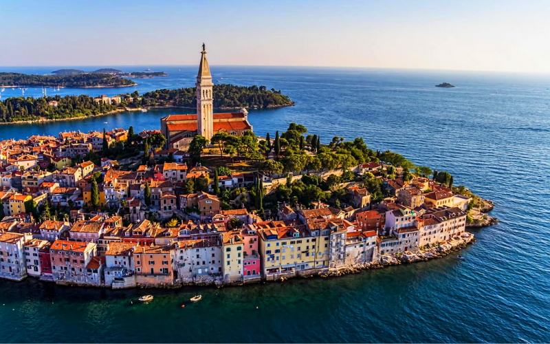 Istria croatia vacation couple