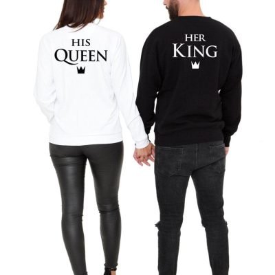 King and Queen Hoodies