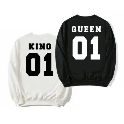 King & Queen Couple Sweatshirts