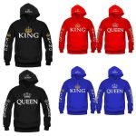 King & Queen Hoodies for Couples