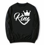 King & Queen Matching Couple Sweatshirts