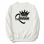 King & Queen Matching Couple Sweatshirts